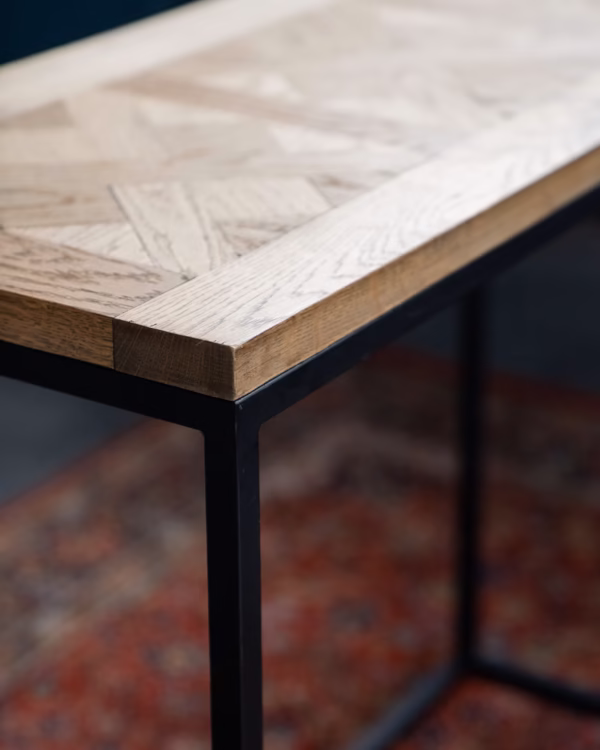 Eikenhouten Wandtafel –Minimalistisch & Natuurlijk