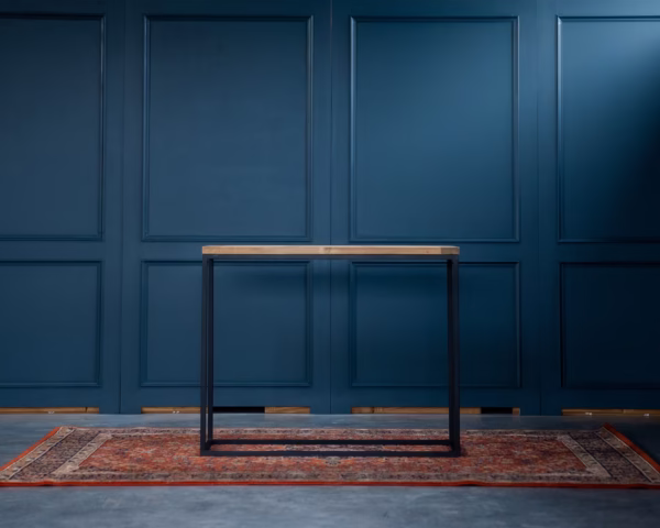 Eikenhouten Wandtafel –Minimalistisch & Natuurlijk