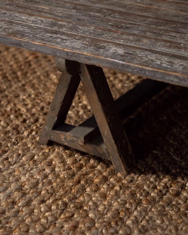 Verweerde Salontafel met 2 Schragentafels  Stoer & Authentiek