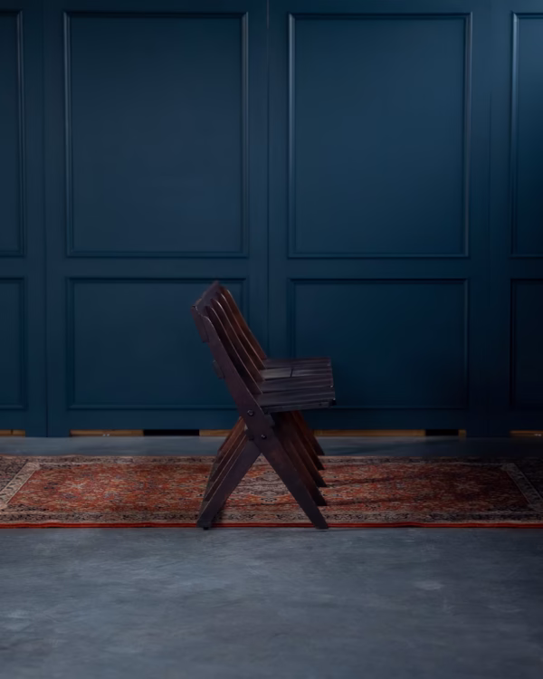 Halbank van Massief Hout Eén Stuk, Vier Zitplaatsen