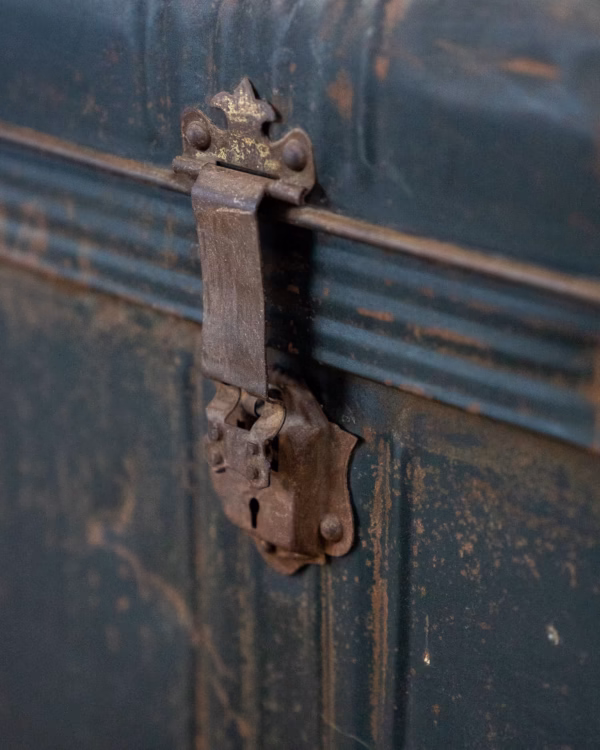 Metalen Kist – Vintage Industriële Opberger