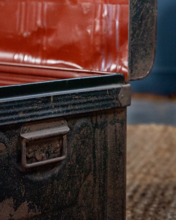 Metalen Kist – Vintage Industriële Opberger